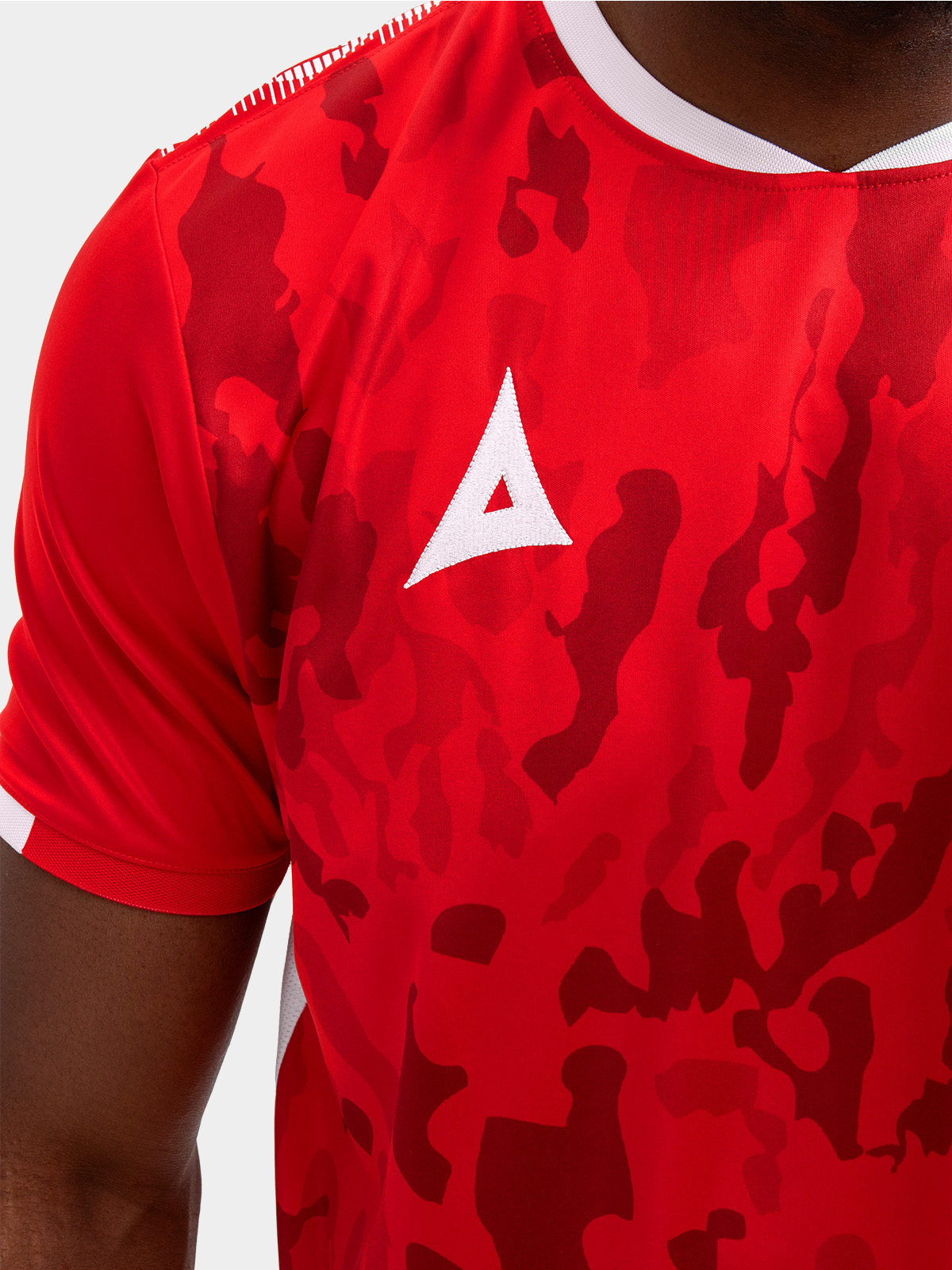 picture of pro intent jersey - red/white