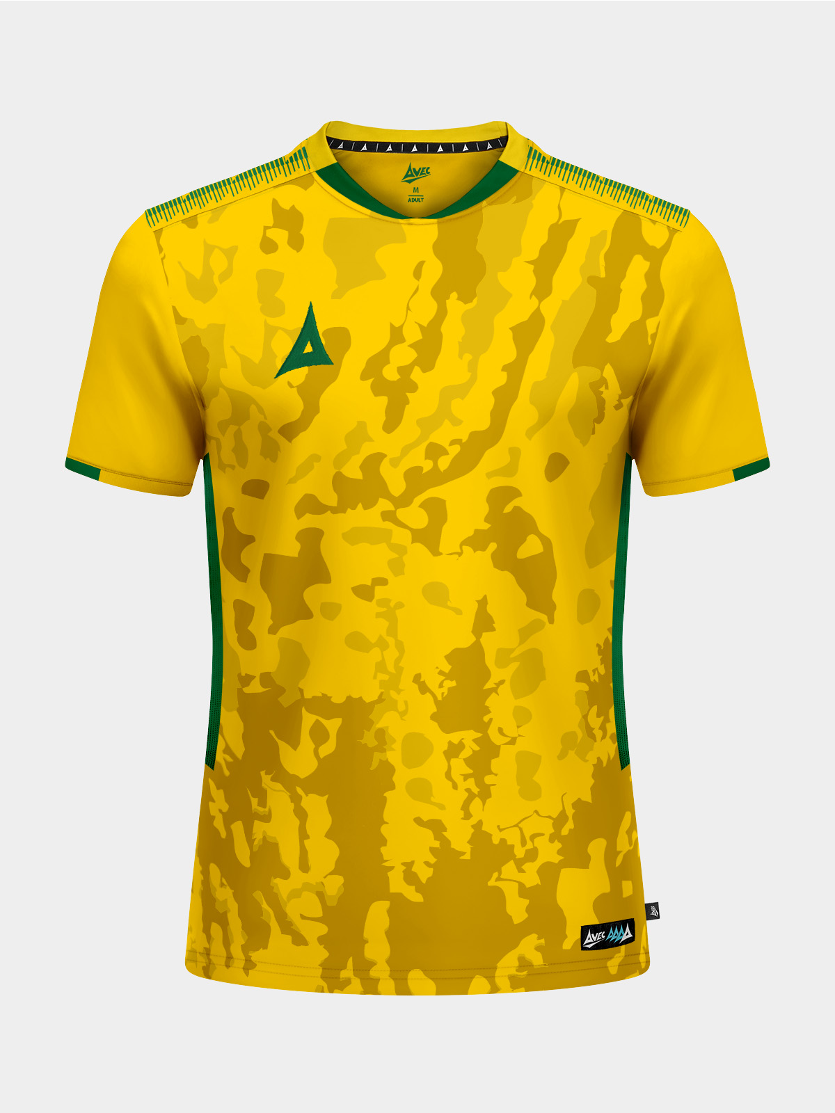picture of pro intent jersey - yellow/green