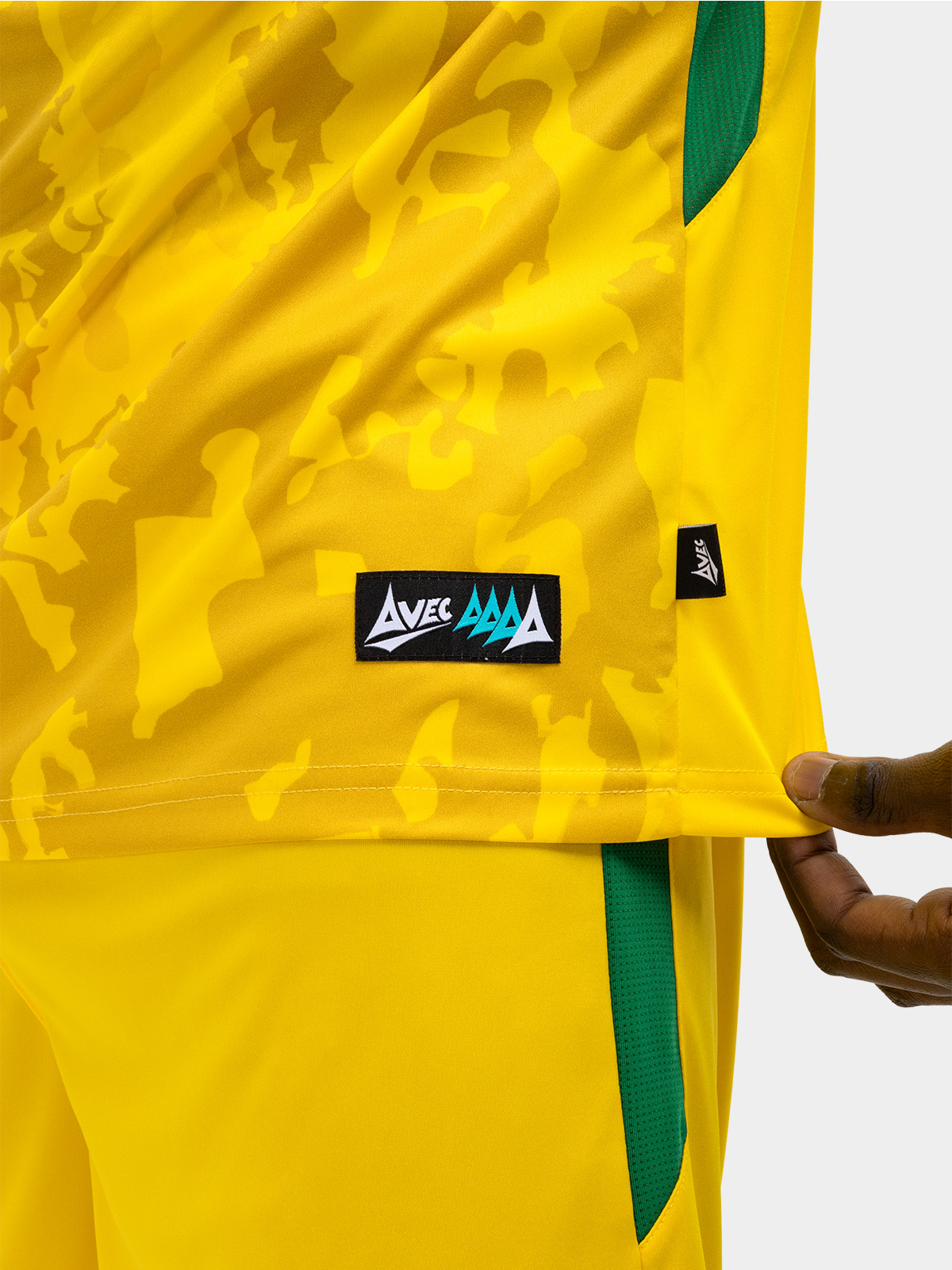 picture of pro intent jersey - yellow/green