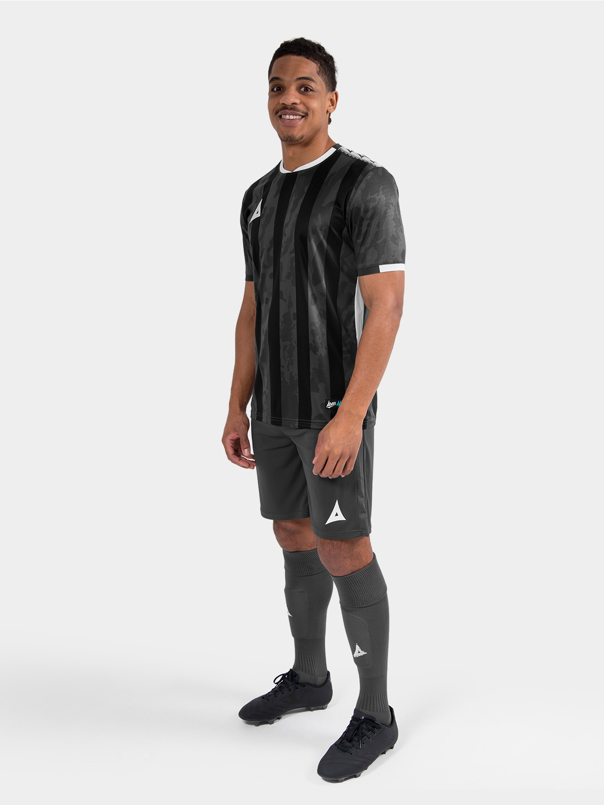 picture of pro intent stripe jersey - anthracite/black