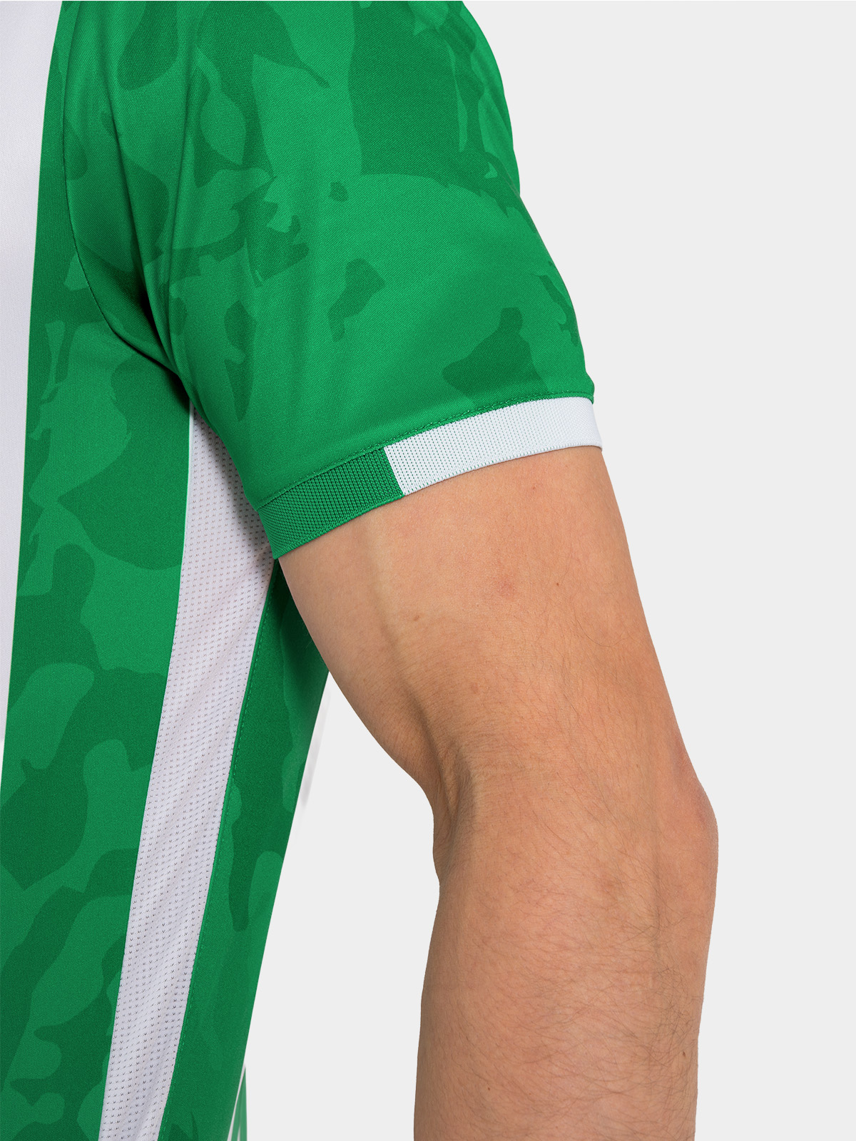 picture of pro intent stripe jersey - green/white