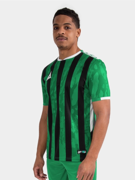 Picture of PRO INTENT STRIPE JERSEY - GREEN/BLACK