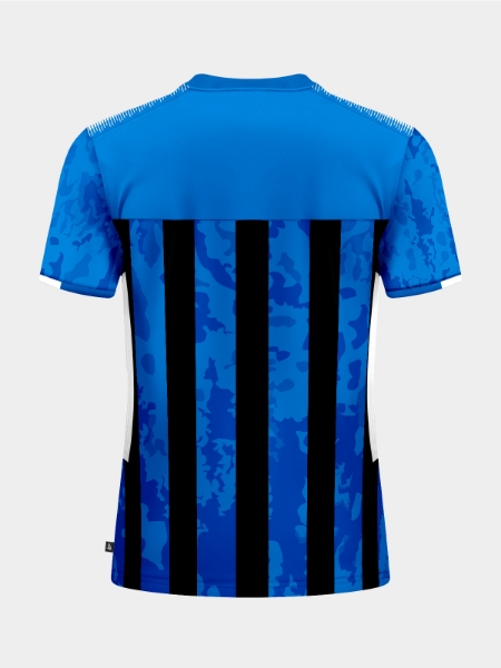 Picture of PRO INTENT STRIPE JERSEY - ROYAL/BLACK