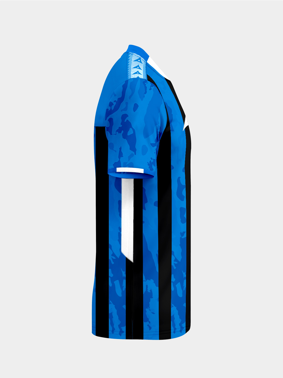 picture of pro intent stripe jersey - royal/black