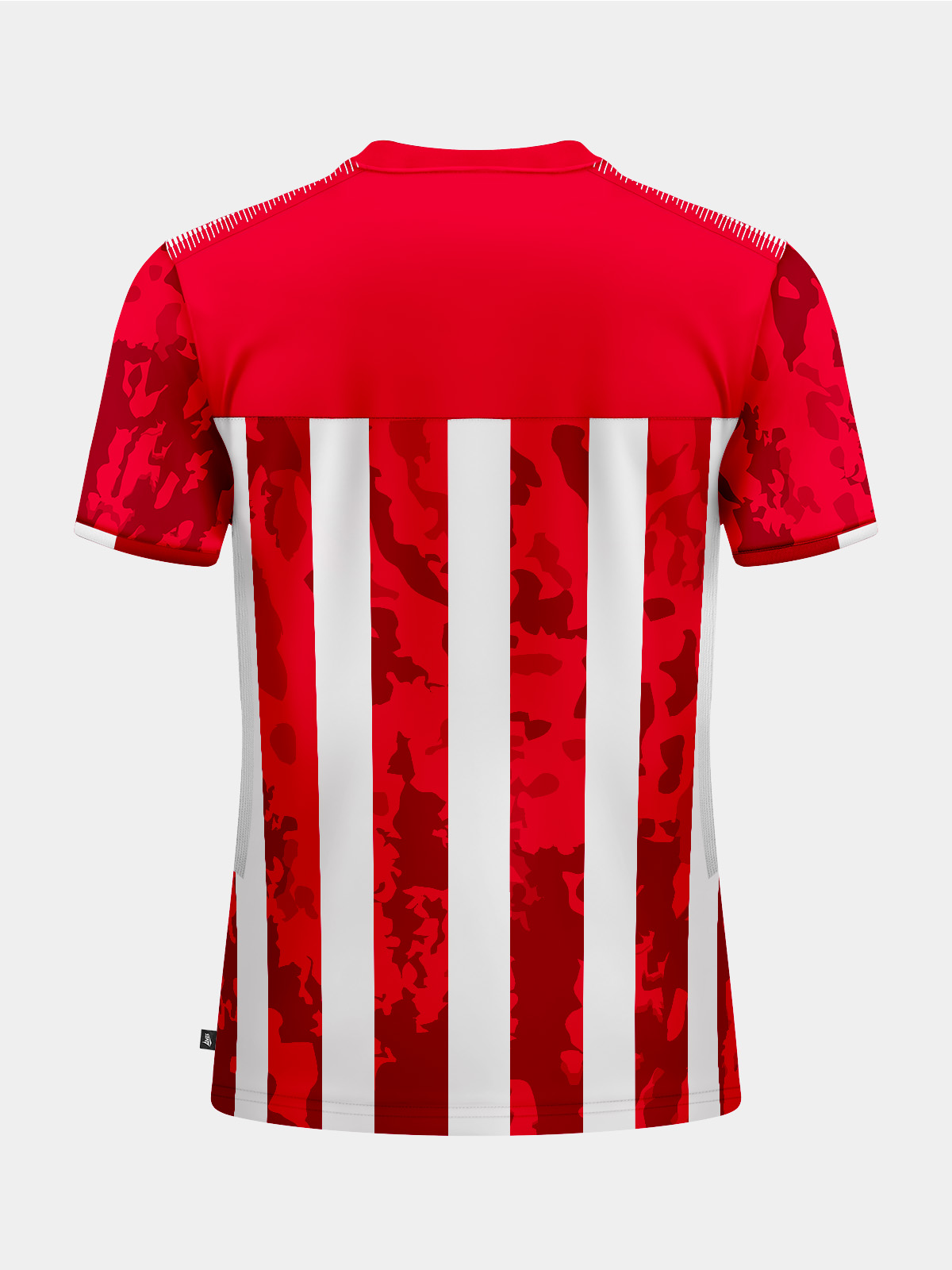 picture of pro intent stripe jersey - red/white