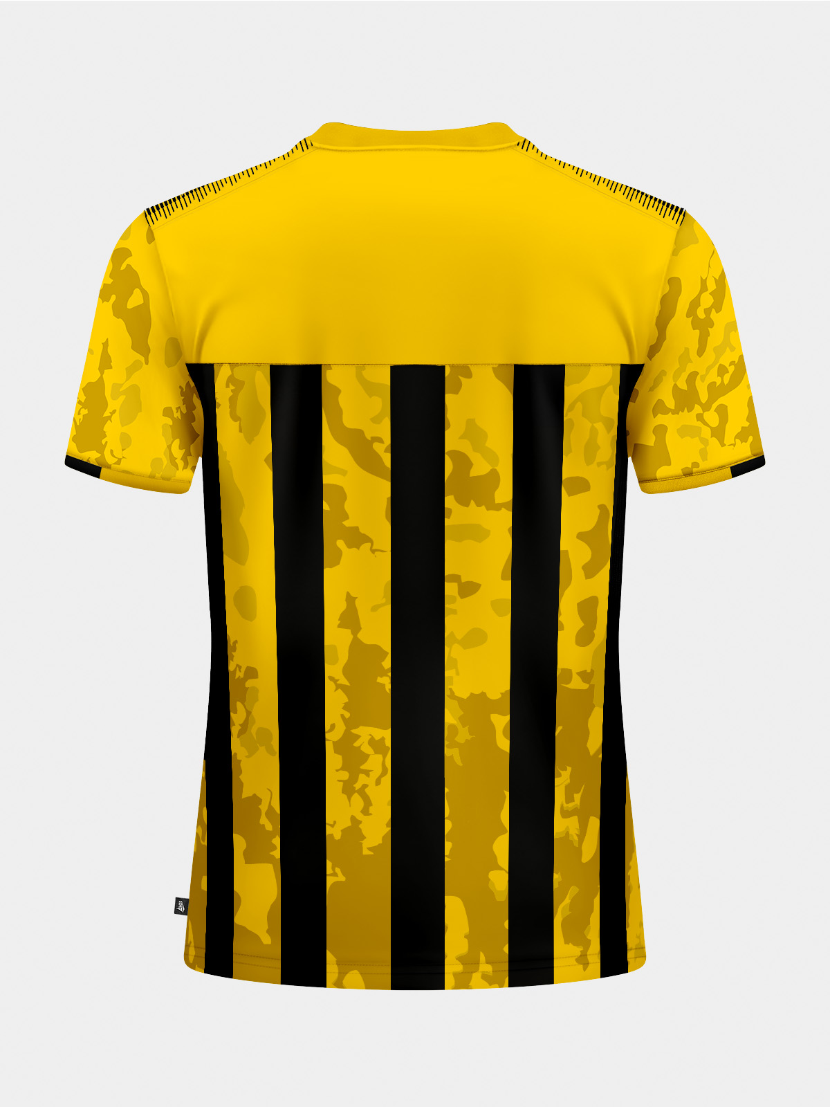 picture of pro intent stripe jersey - yellow/black