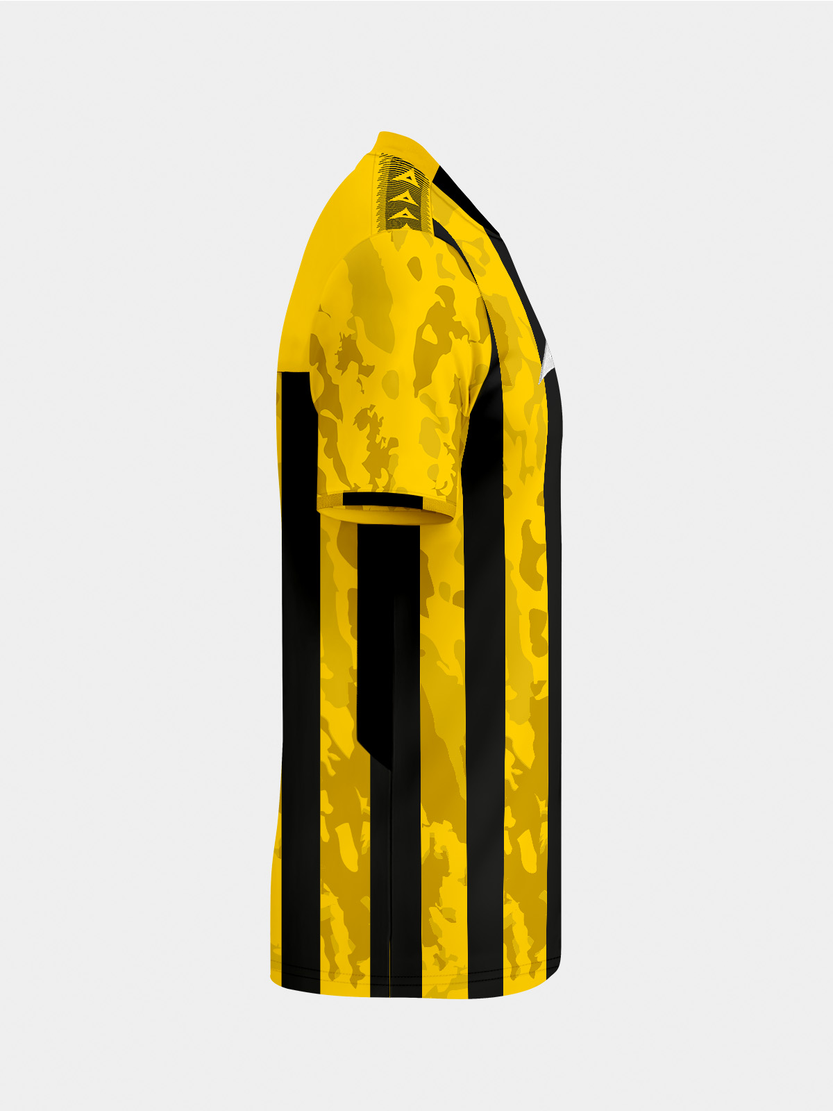 picture of pro intent stripe jersey - yellow/black