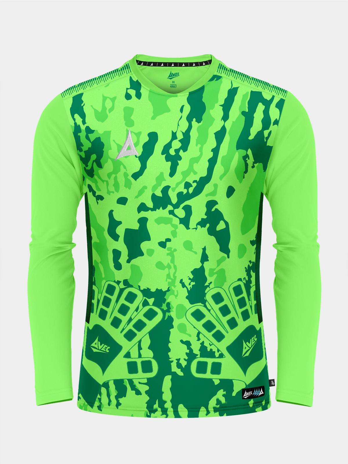 picture of pro intent gk jersey - neon green