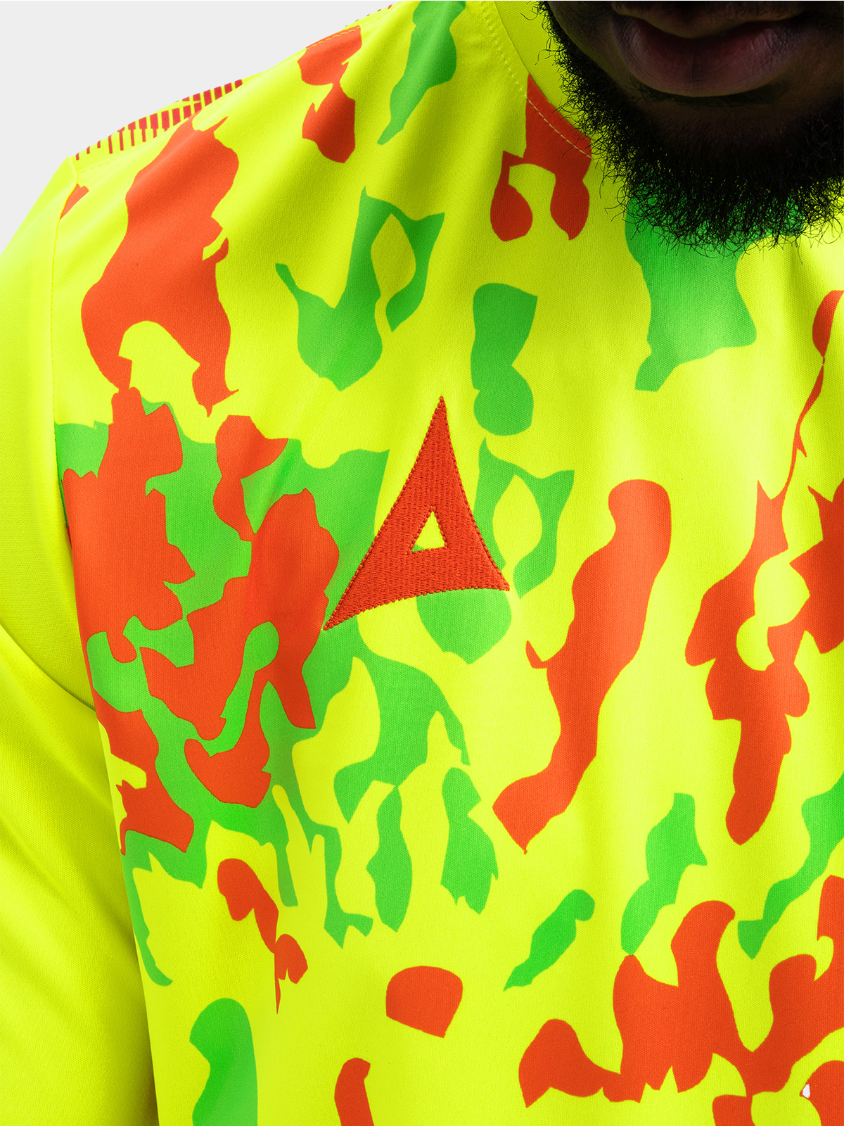 picture of pro intent gk jersey - neon yellow