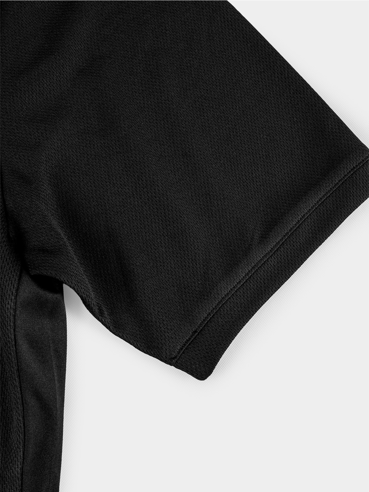 picture of focus 2 tech polo - black