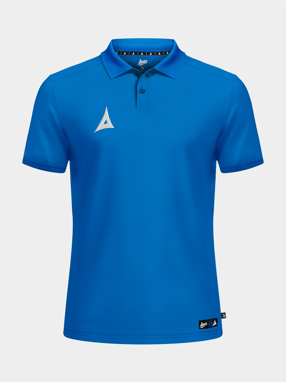 front view of the avec focus 2 royal tech polo