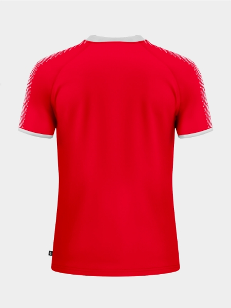 Back View of the Avec Evolve Red T-Shirt