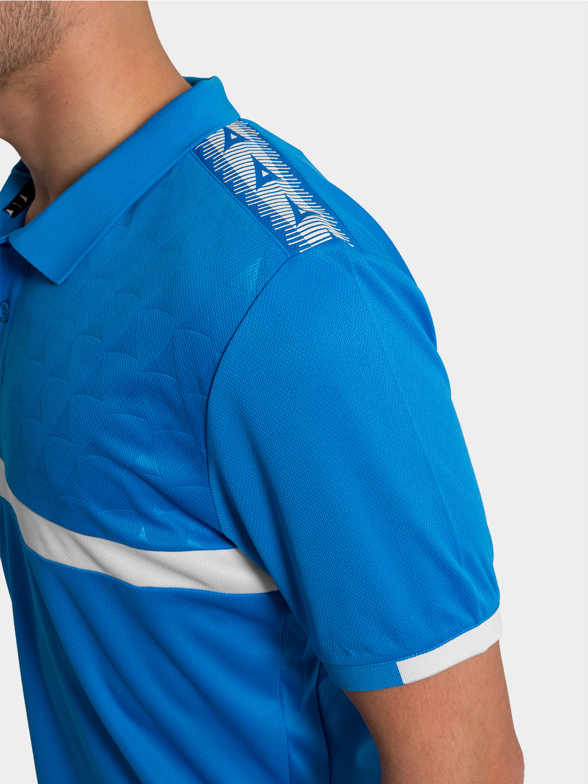 picture of evolve pro tech polo - royal