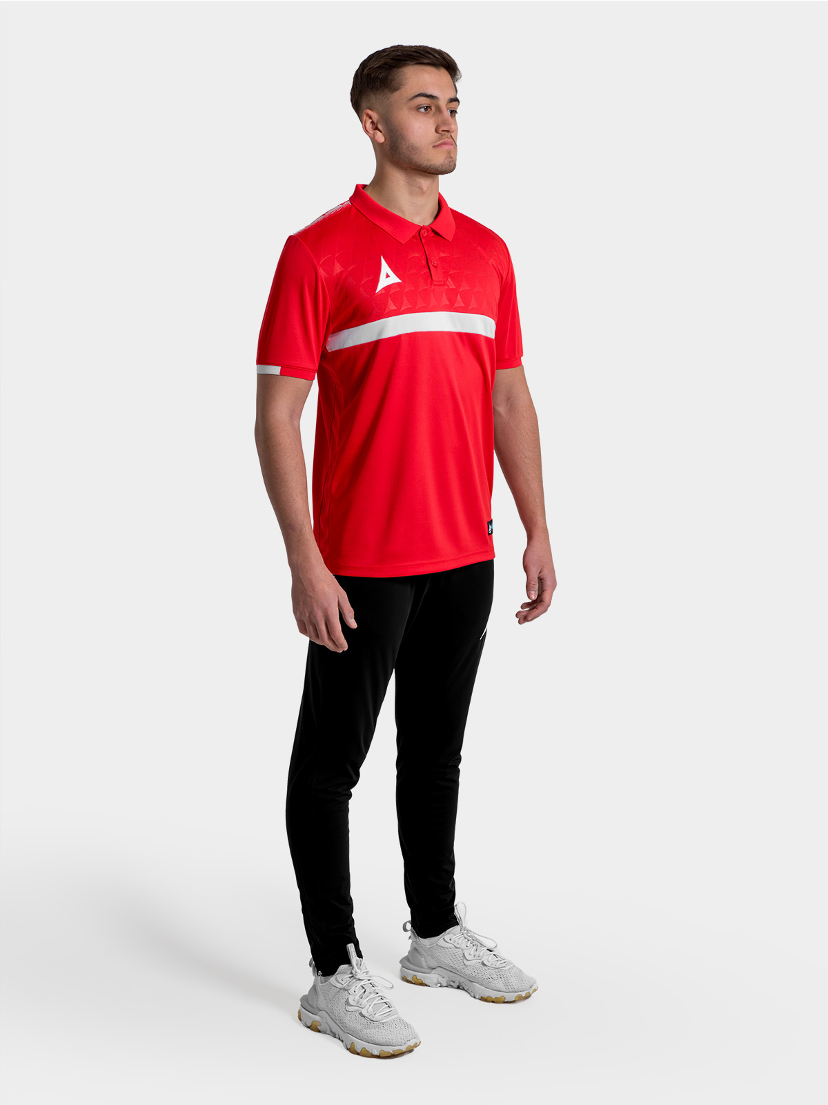 picture of evolve pro tech polo - red