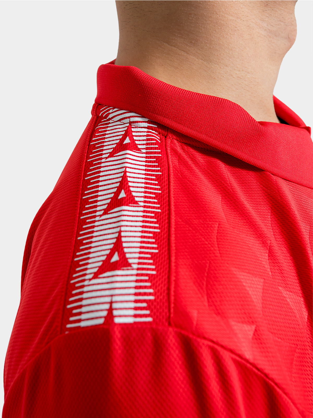 picture of evolve pro tech polo - red