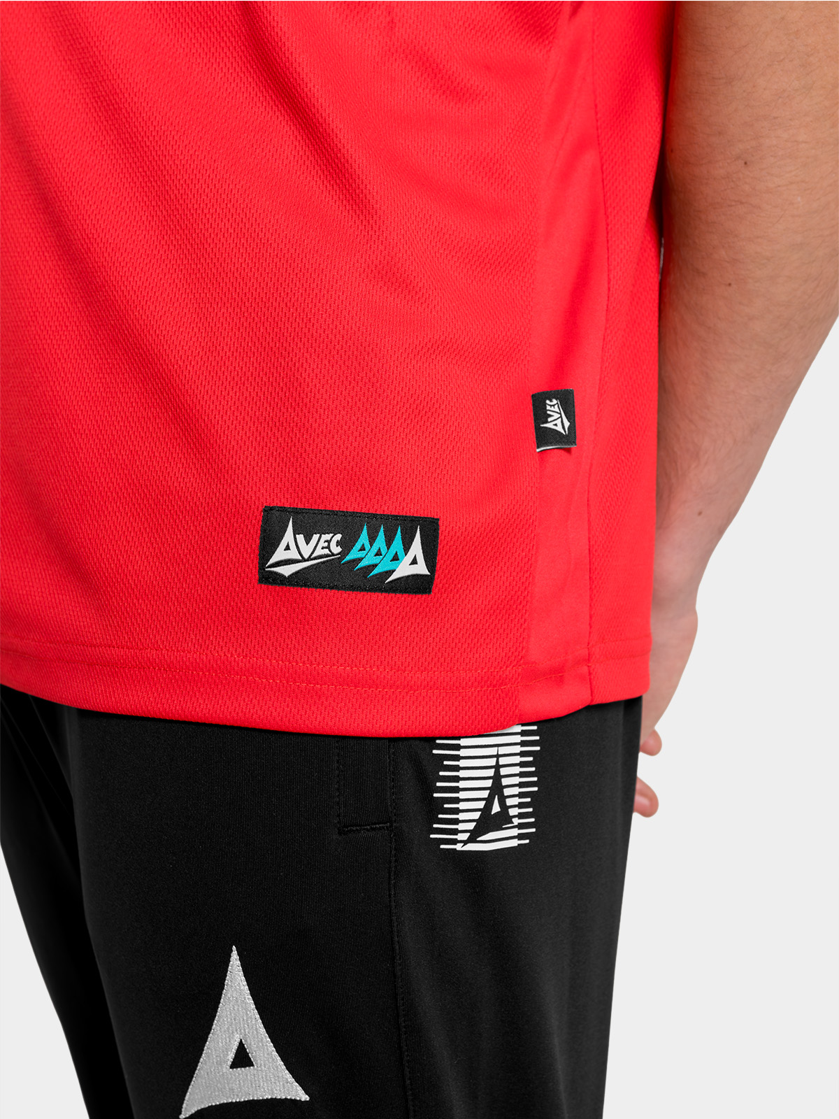 picture of evolve pro tech polo - red