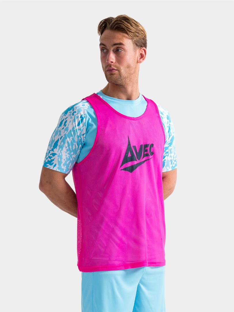 Pink Sports Training Bib | Team Bibs | Avec Sport