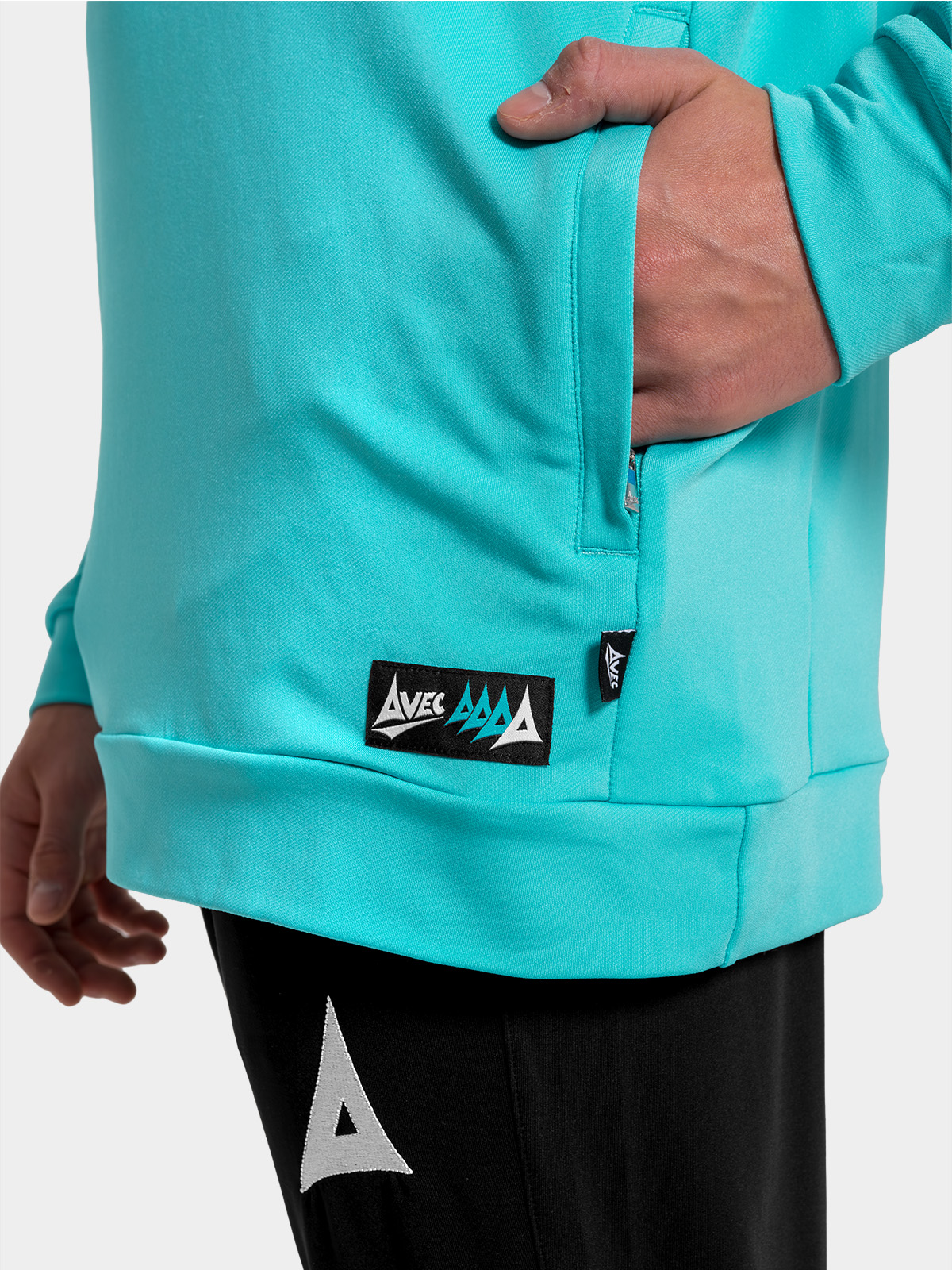 picture of focus 2 qz hoodie - hyper blue