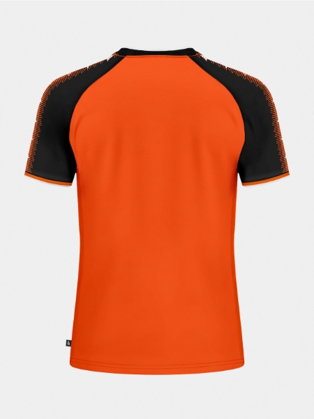 	Back view of the Orange and Black Heritage Jersey, perfect for team customisation and squad numbers.