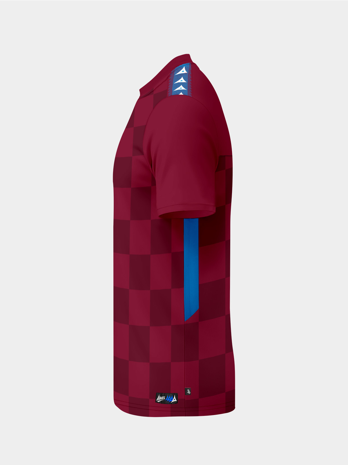 picture of team id pro perform - claret/sky