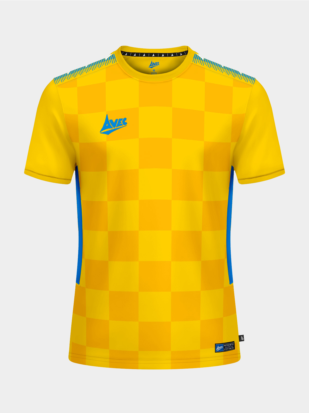 picture of team id pro perform - yellow/royal