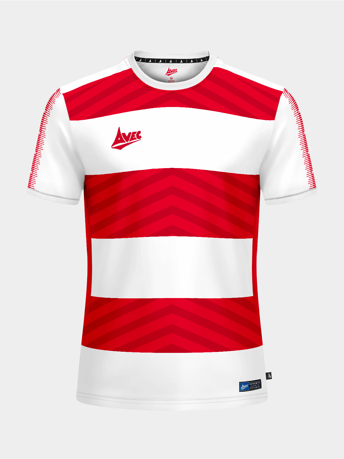 picture of team id pro hoop - red/white