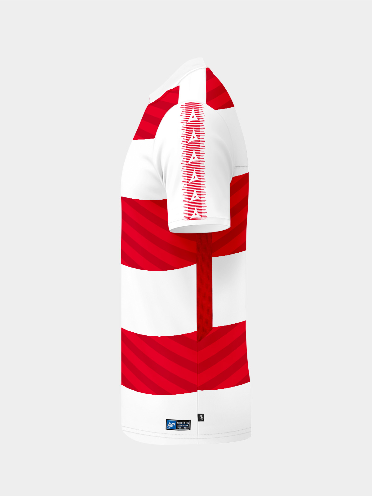 picture of team id pro hoop - red/white