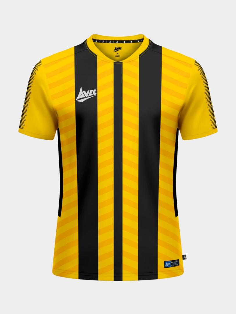 Picture of TEAM ID PRO STRIPE JERSEY - YELLOW/BLACK