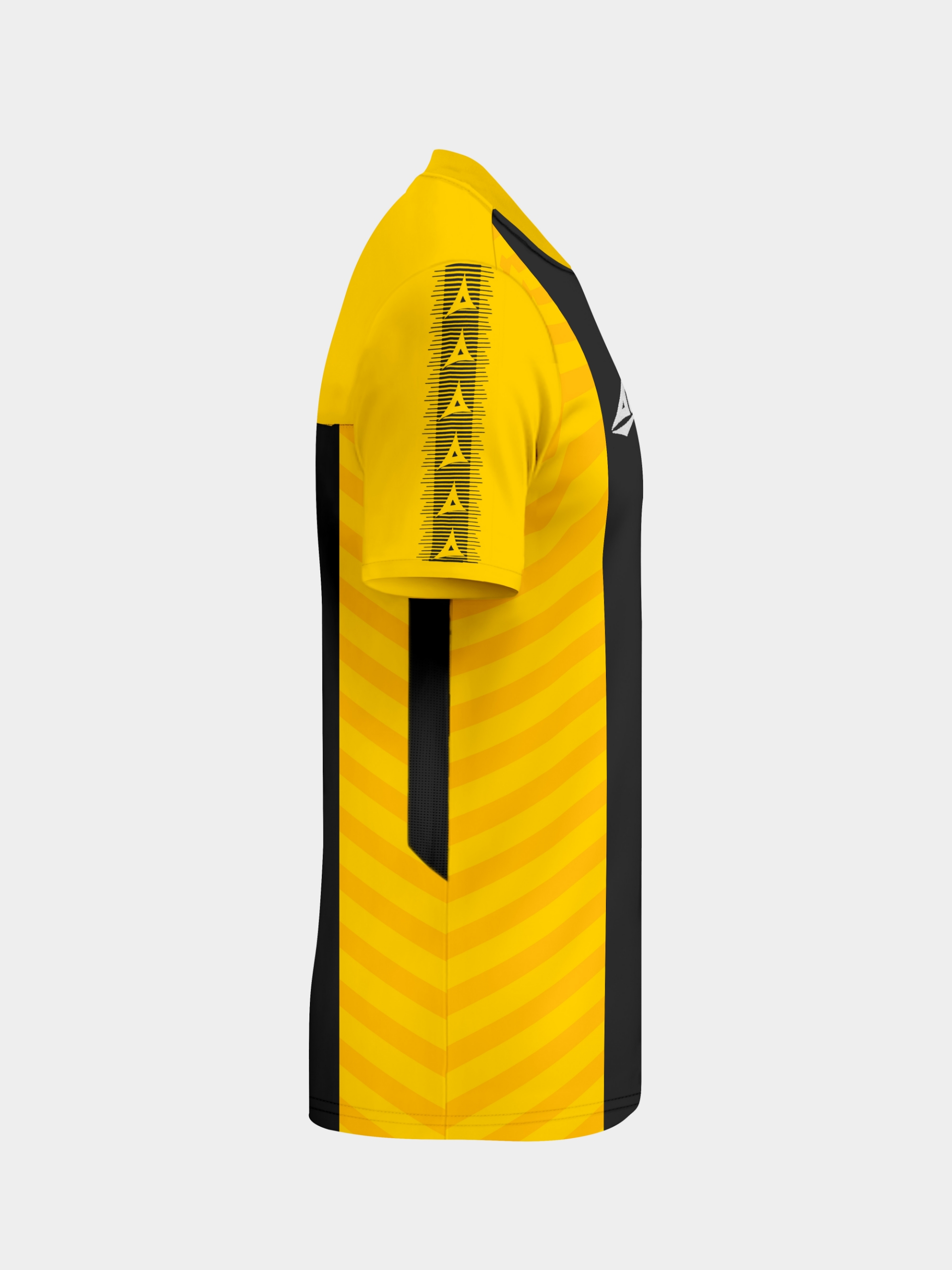 picture of team id pro stripe jersey - yellow/black