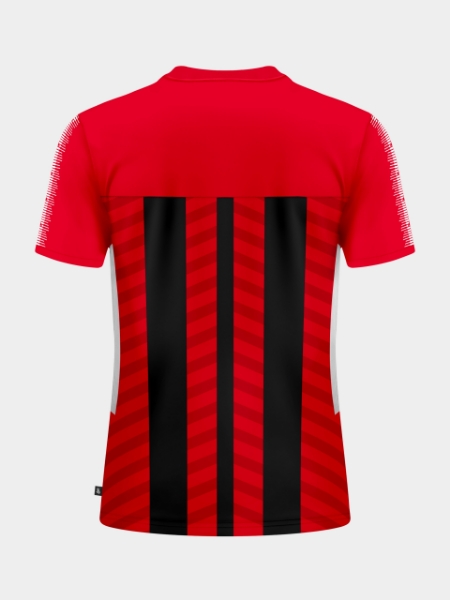 Picture of TEAM ID PRO STRIPE JERSEY - RED/BLACK