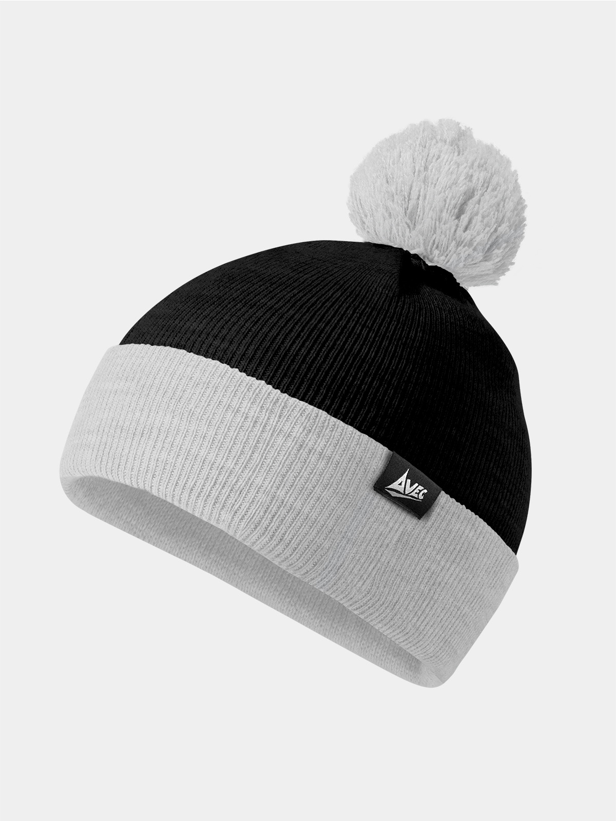 picture of bobble hat - grey