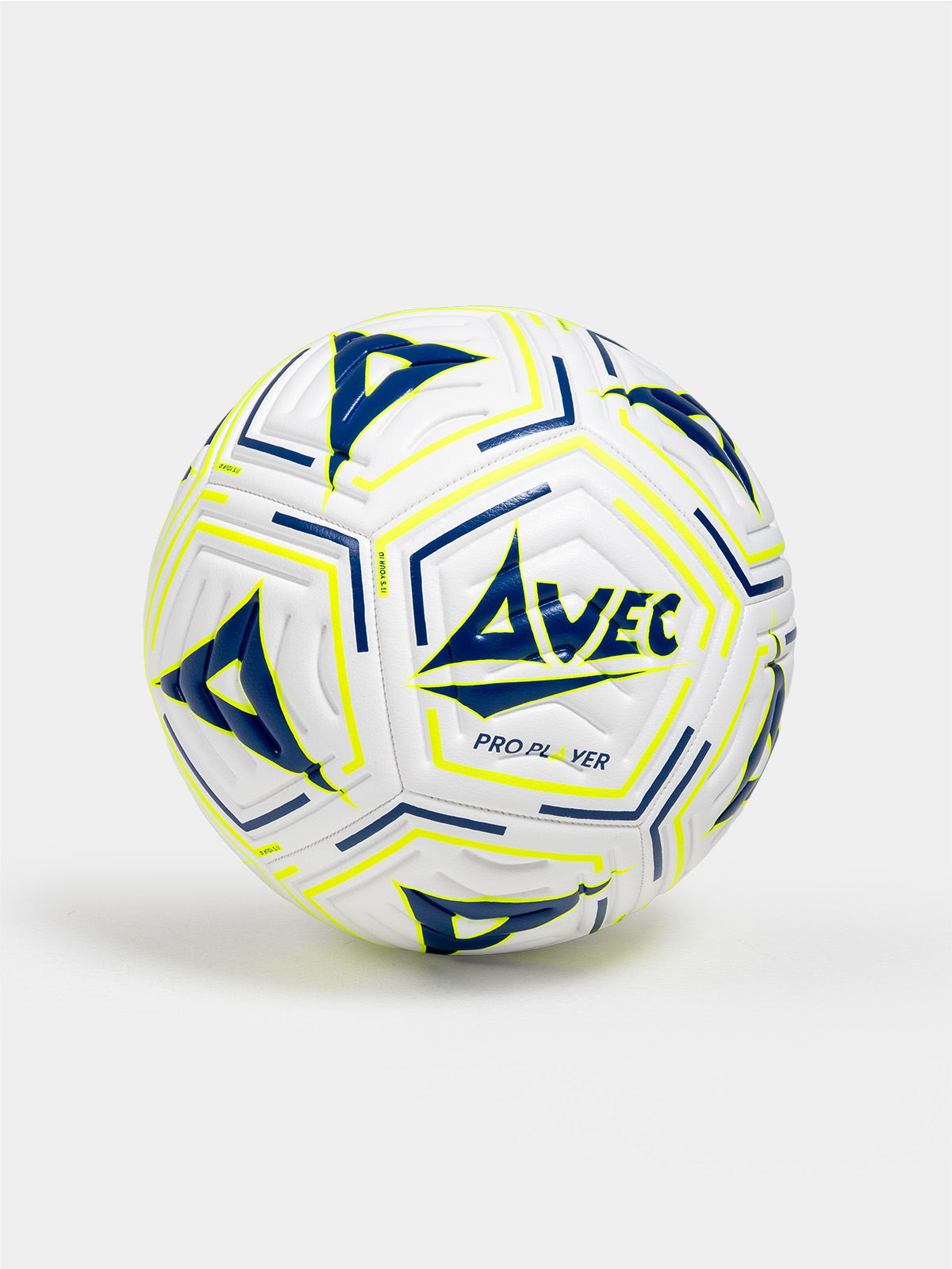 avec sport pro player football with textured surface for training sessions