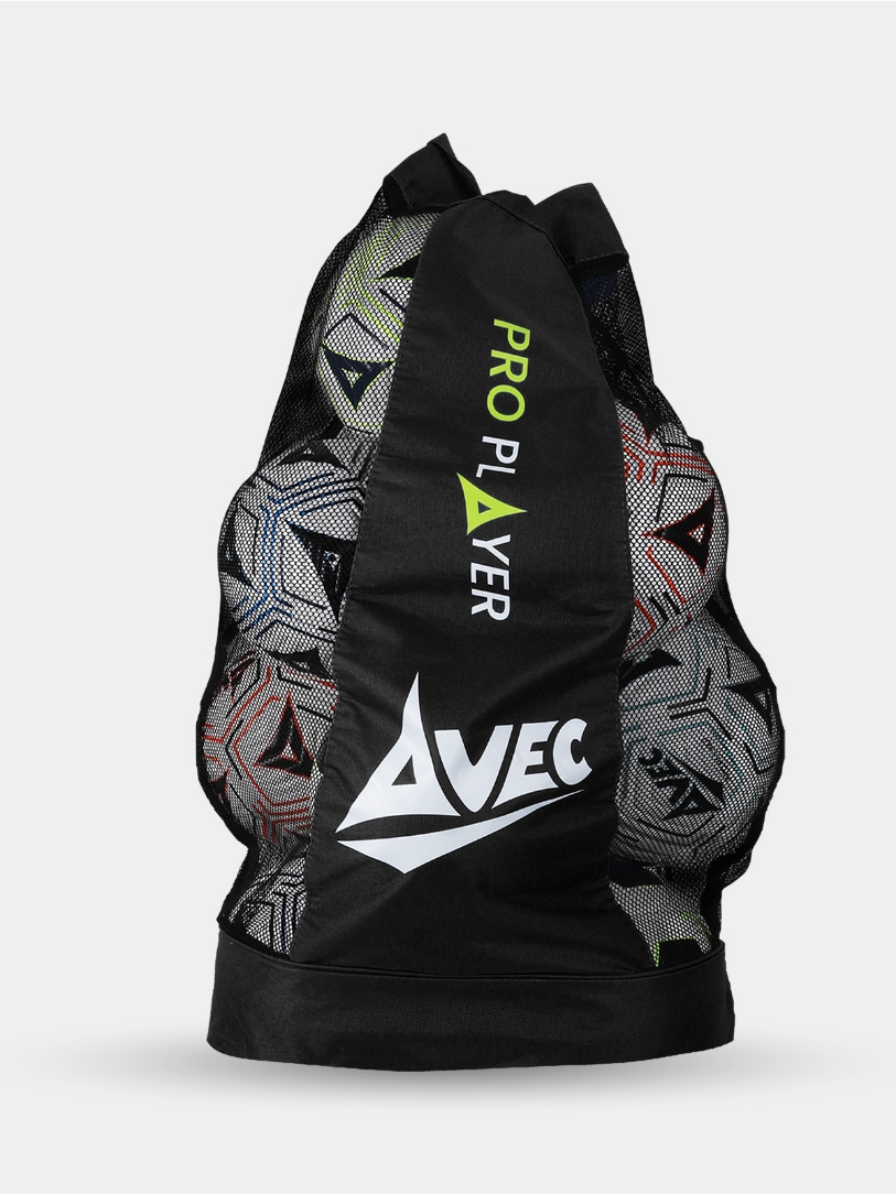 	Avec Sport football carrier holding multiple match balls for training and matchdays