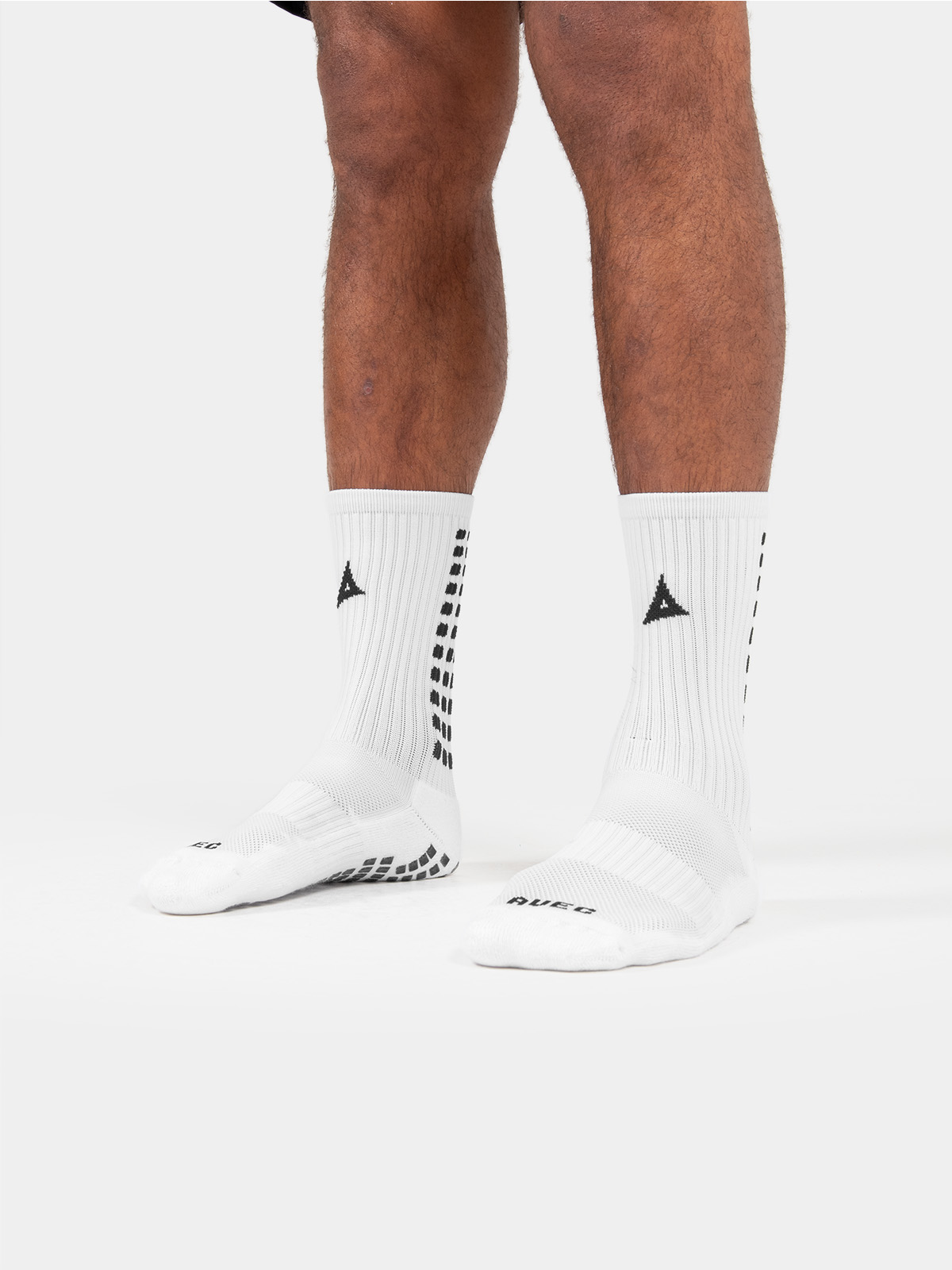 football grip socks with anti‑slip traction for match play and training