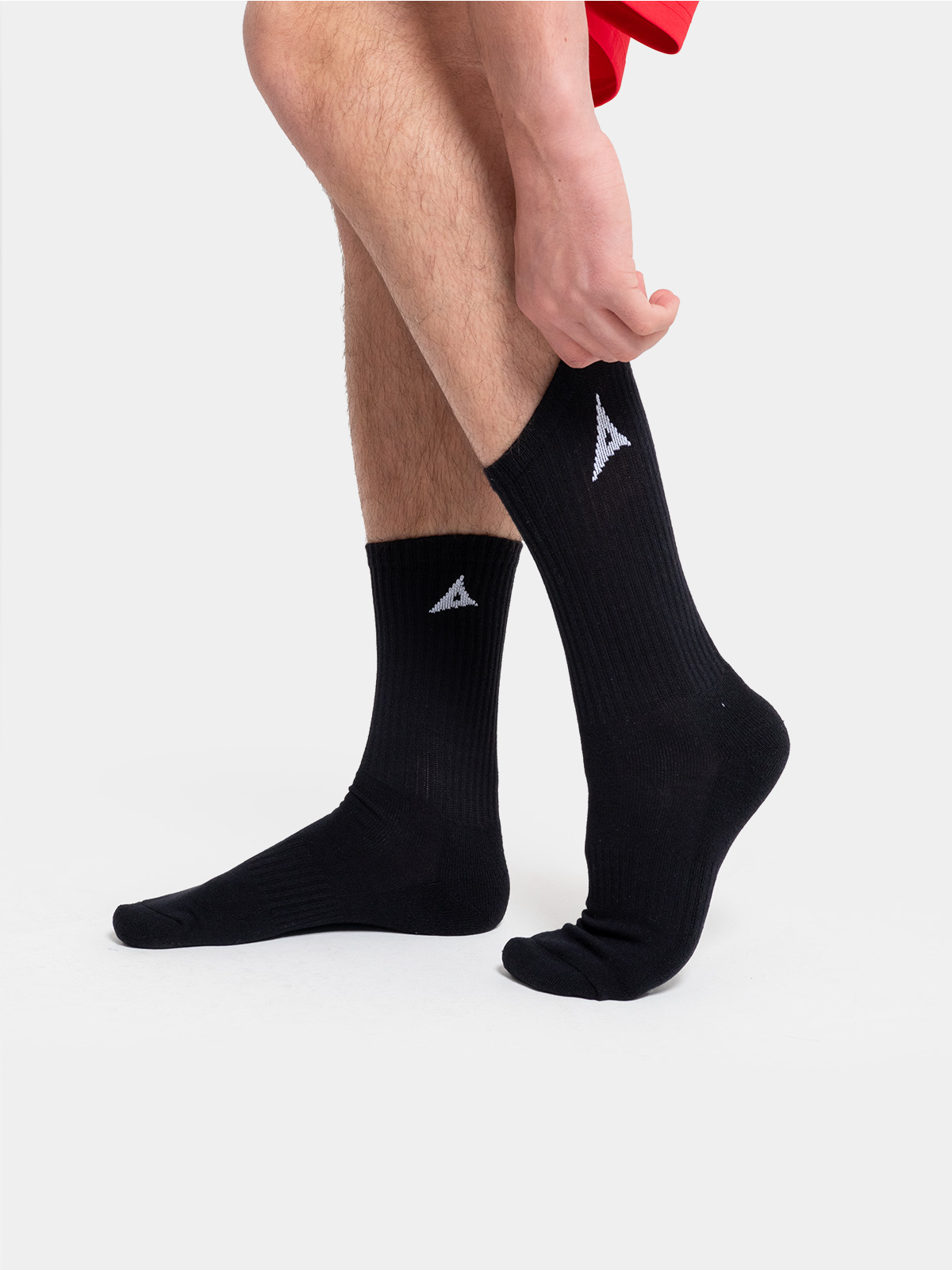 picture of ankle socks (3 pack) - black