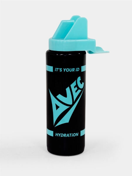 1L hygiene water bottle with non‑contact spout for football training and match use