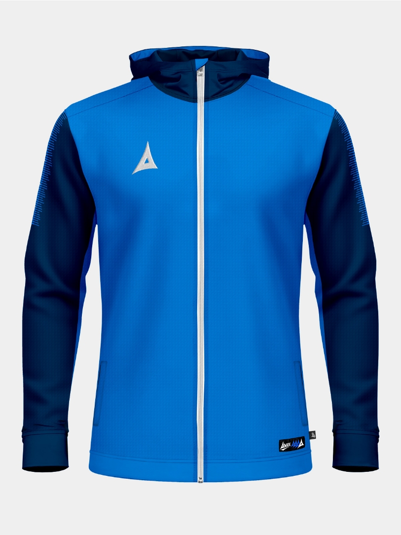 Picture of PRO PLAYER FZ HOODED JACKET - ROYAL
