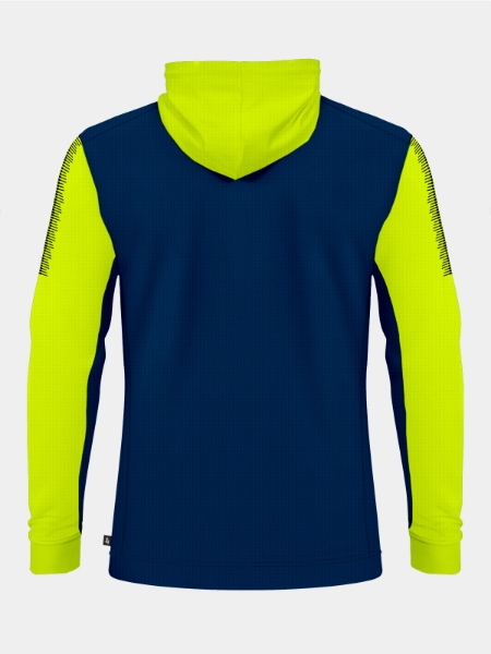 Back view of Avec Sport Pro Player hooded jacket showing streamlined athletic fit