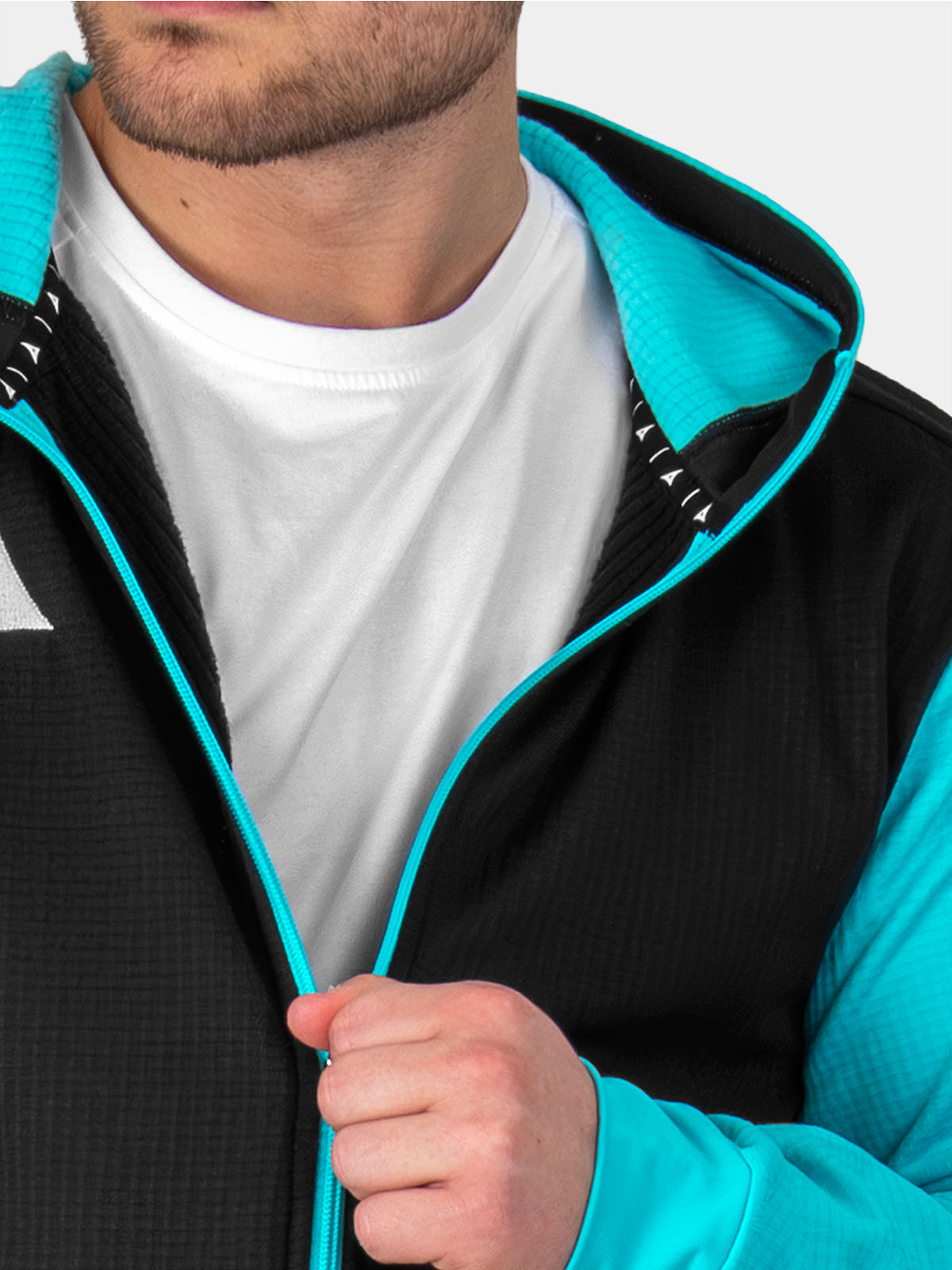 picture of pro player fz hooded jacket - black