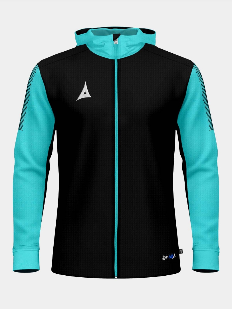 Picture of PRO PLAYER FZ HOODED JACKET - BLACK