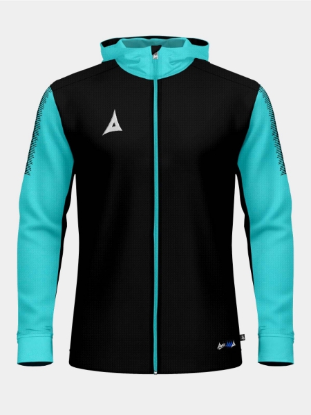 Picture of PRO PLAYER FZ HOODED JACKET - BLACK