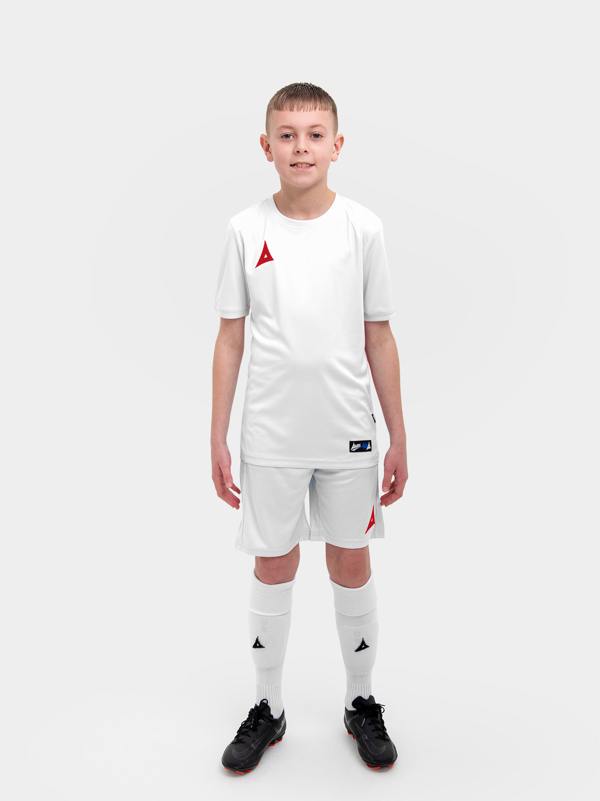 picture of focus 2 classic short - white/red