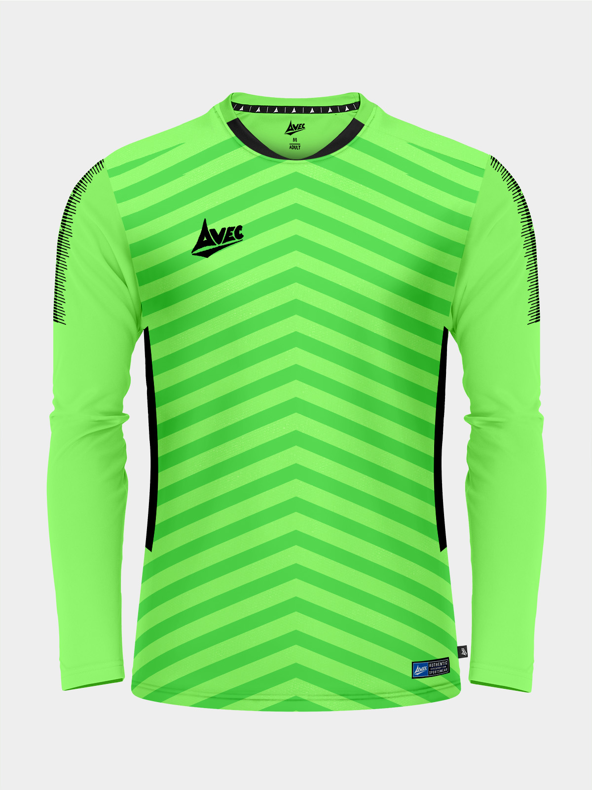 picture of l/s team id pro gk jersey - neon green