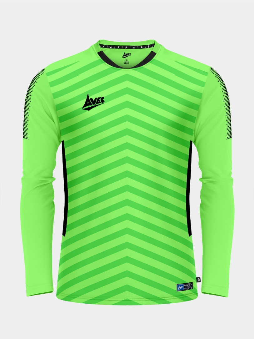 Picture of L/S TEAM ID PRO GK JERSEY - NEON GREEN