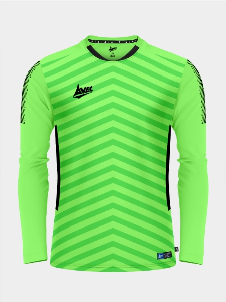 Picture of L/S TEAM ID PRO GK JERSEY - NEON GREEN