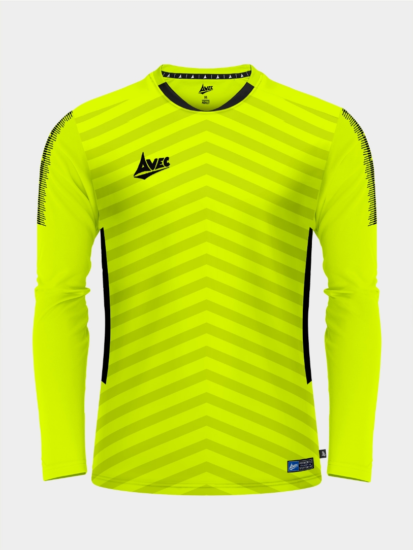 Picture of L/S TEAM ID PRO GK JERSEY - NEON YELLOW