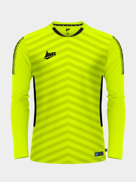 Picture of L/S TEAM ID PRO GK JERSEY - NEON YELLOW