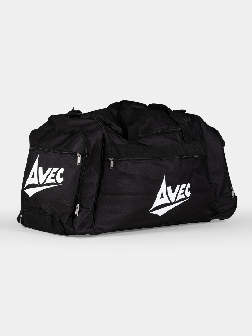 	Avec Sport Team Roller Bag front view showing large wheeled kit bag design