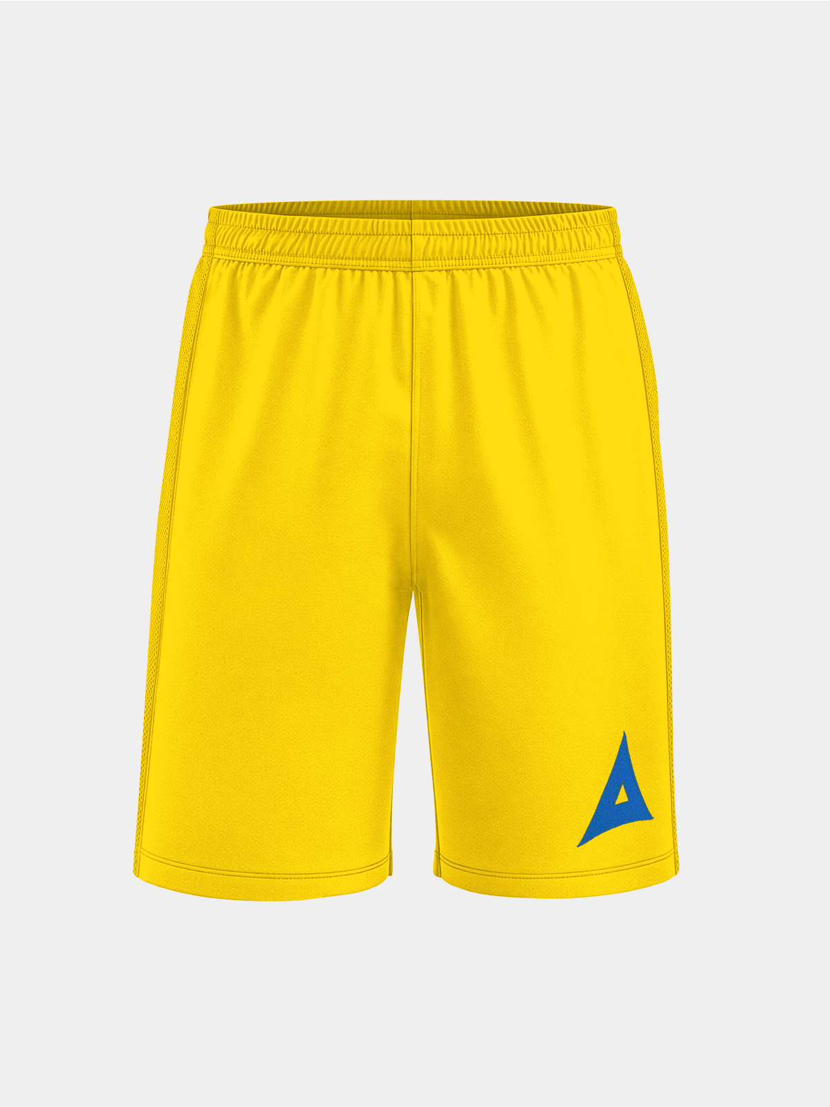 picture of focus 2 classic short - yellow/royal