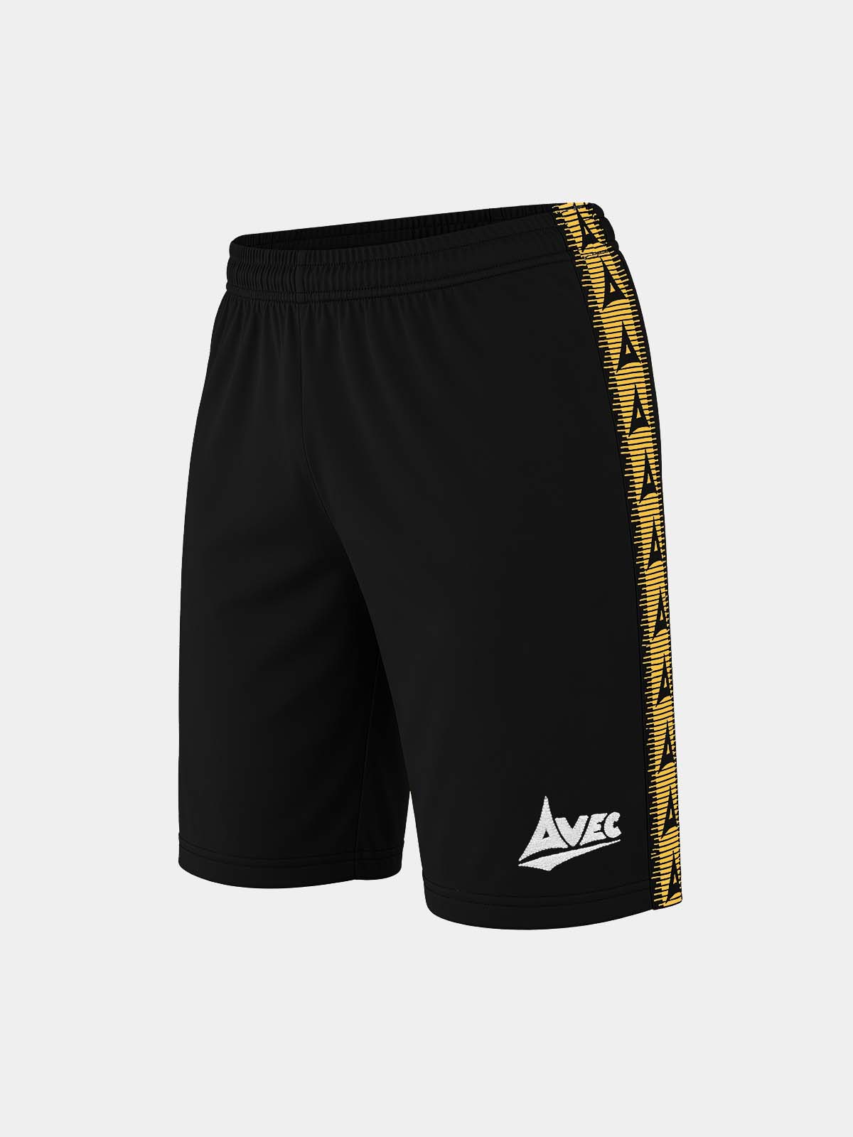 picture of evolve short - black/yellow